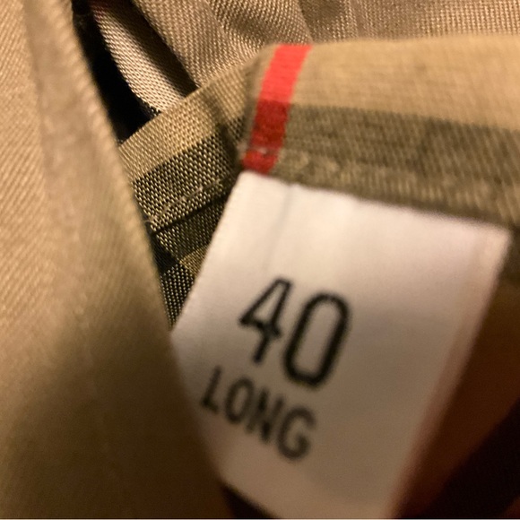 Vintage Burberry Khaki Men’s Trench Coat - Picture 13 of 16